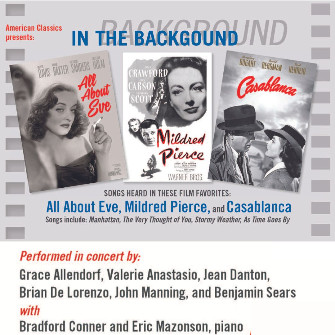 American Classics presents "In The Background", Cambridge, Massachusetts, United States