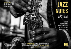 Different Planet presents Jazz Notes Jam (2nd Sun each month), Free Entry