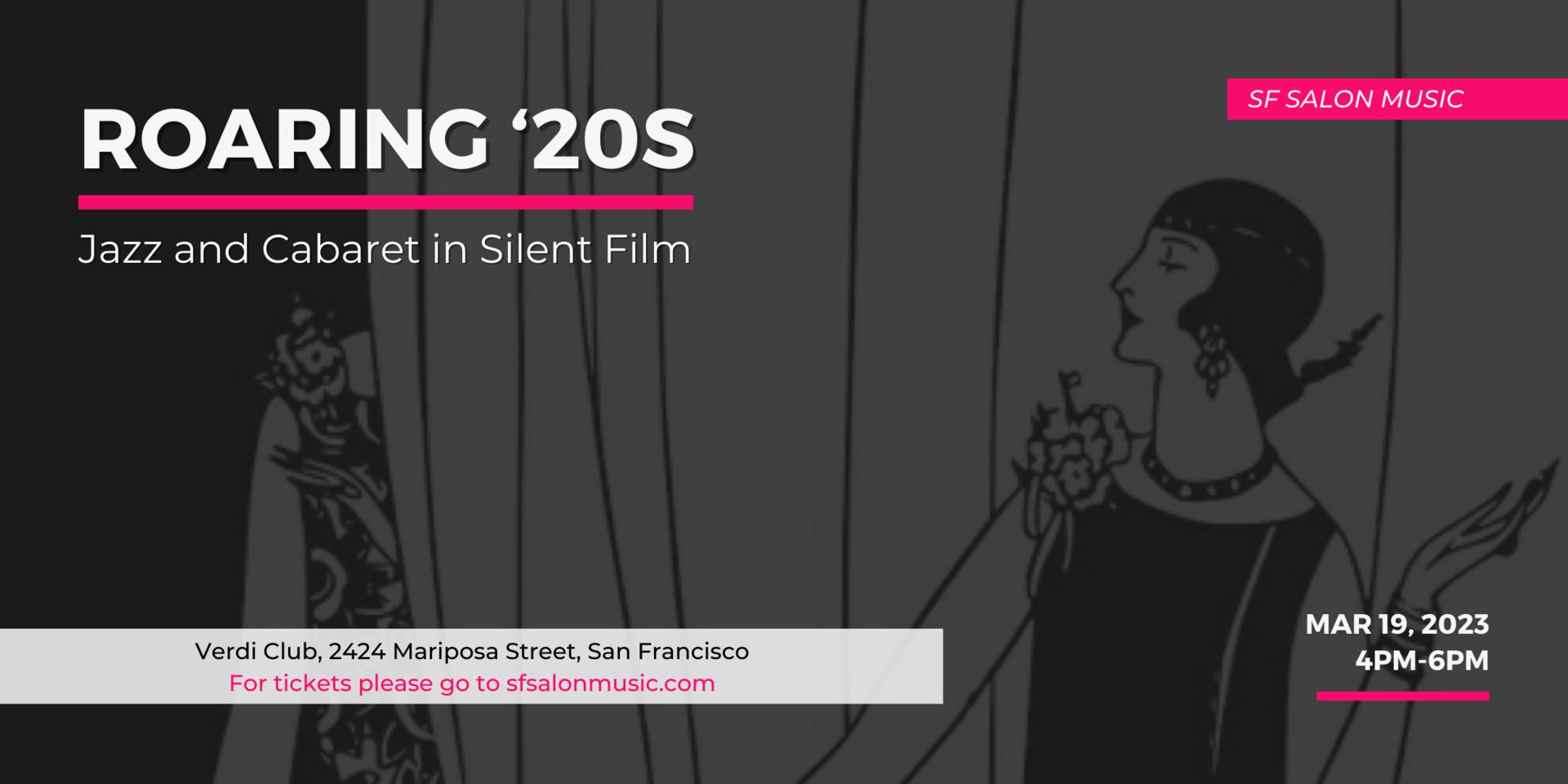 Roaring '20s: Jazz and Cabaret in Silent Film, San Francisco, California, United States