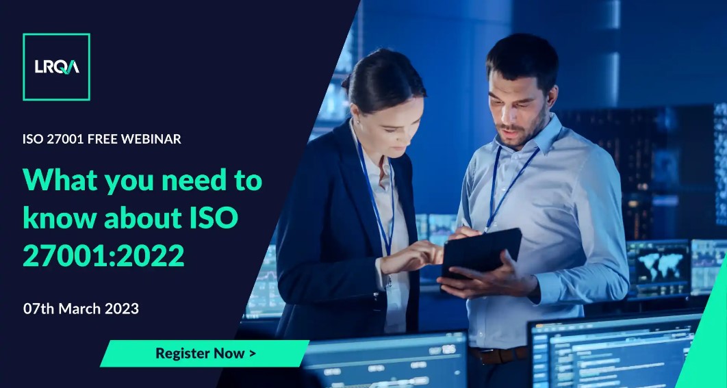 What you need to know about ISO 27001:2022, Online Event