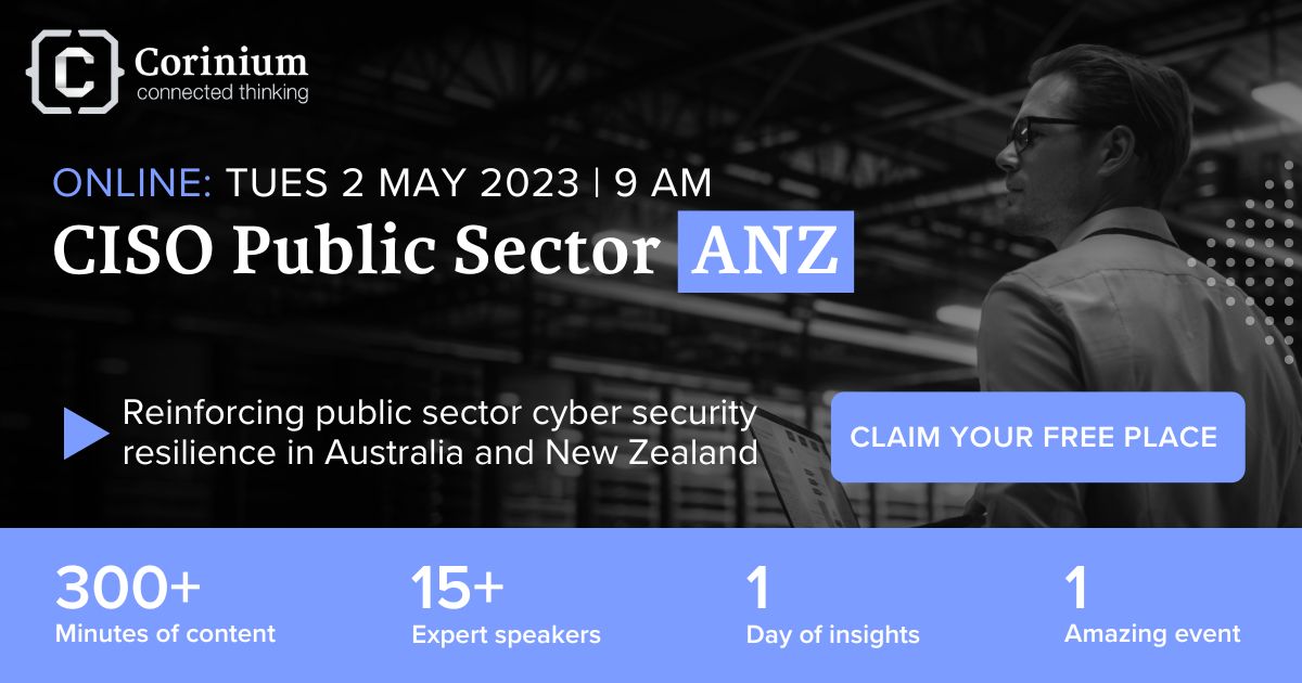 CISO Public Sector Online A/NZ, Online Event