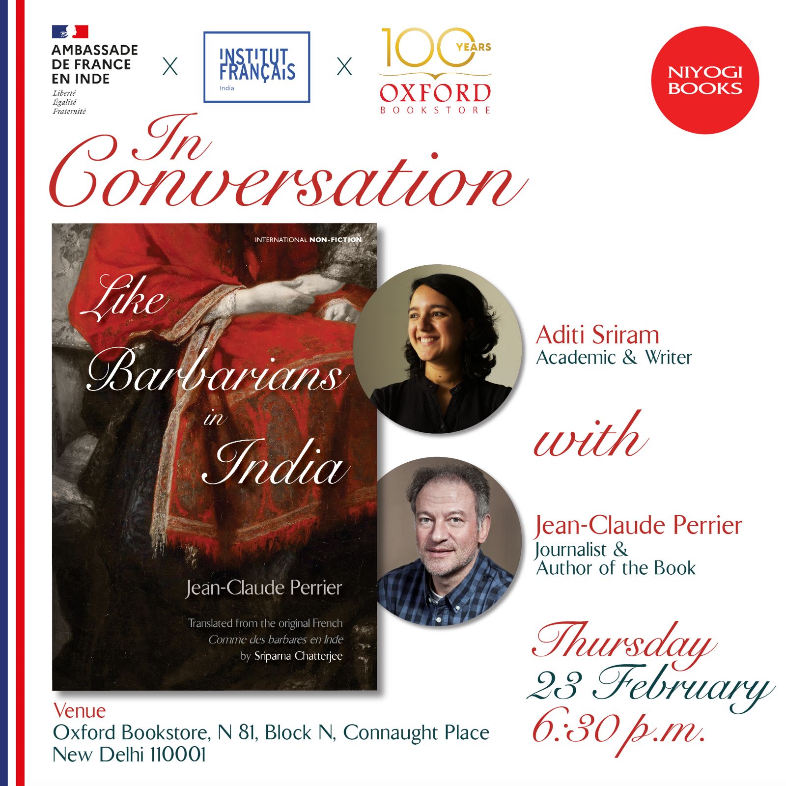 In conversation | Like Barbarians in India | A heartfelt tribute to India, Central Delhi, Delhi, India