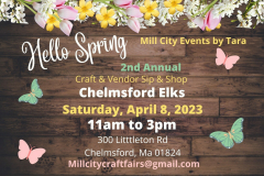 Hello Spring 2nd Annual Craft and Vendor Sip and Shop