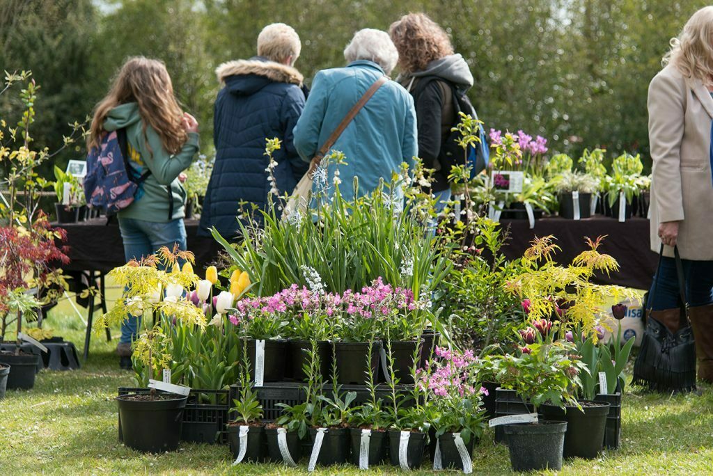 Seasonal plant fairs at Arundel Castle, Arundel, England, United Kingdom