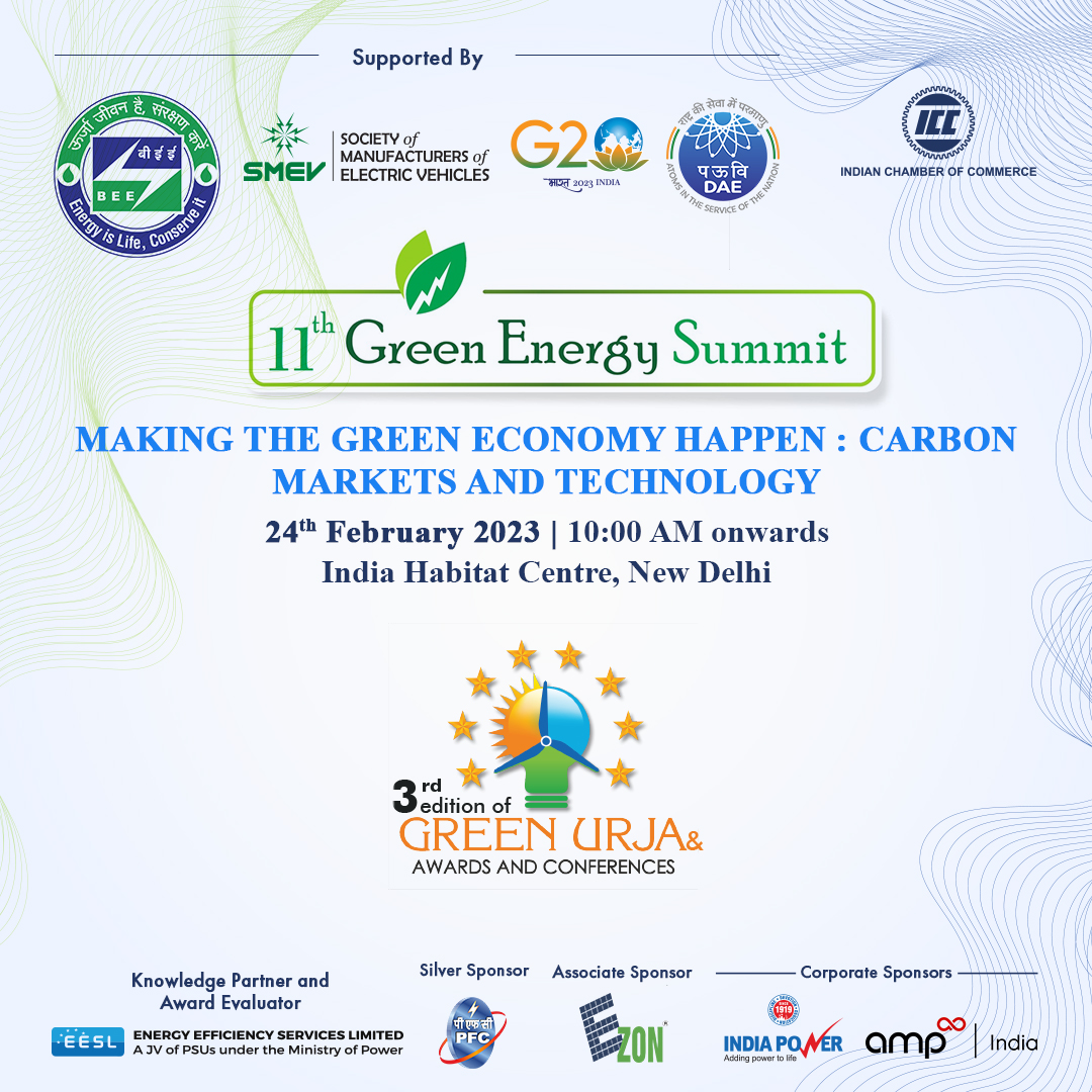 11th Green Energy Summit, New Delhi, Delhi, India
