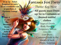 FANTASEA-FEST PARTY - Costumes, Body Art, Tropical Drinks, Music and Live Art