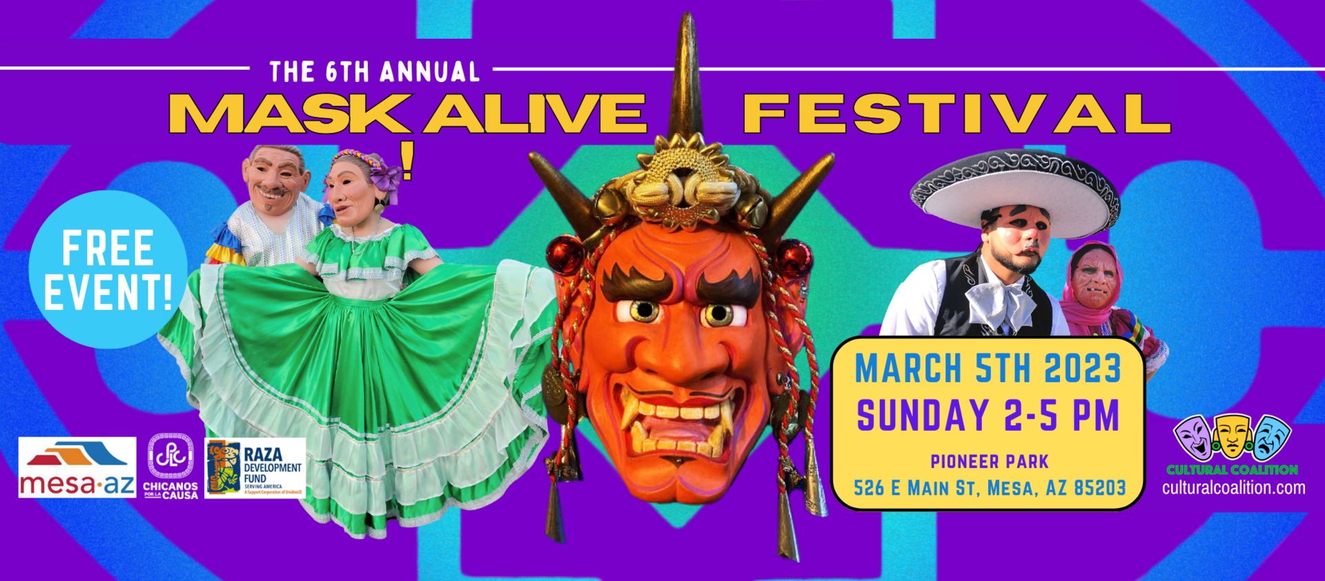 6th Annual Mask Alive Festival, Mesa, Arizona, United States