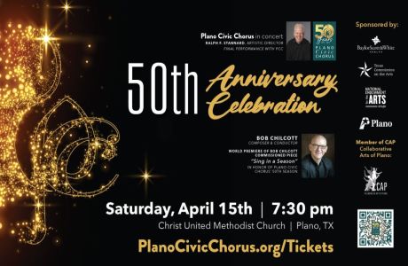 PLANO CIVIC CHORUS 50TH ANNIVERSARY CONCERT!, Plano, Texas, United States