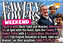 Fawlty Towers Weekend 13/05/2023 at Torquay