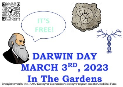 Darwin Day 2023, College Station, Texas, United States