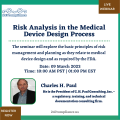 Risk Analysis in the Medical Device Design Process