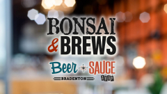 Bonsai and Brews at BeerSauce Shop