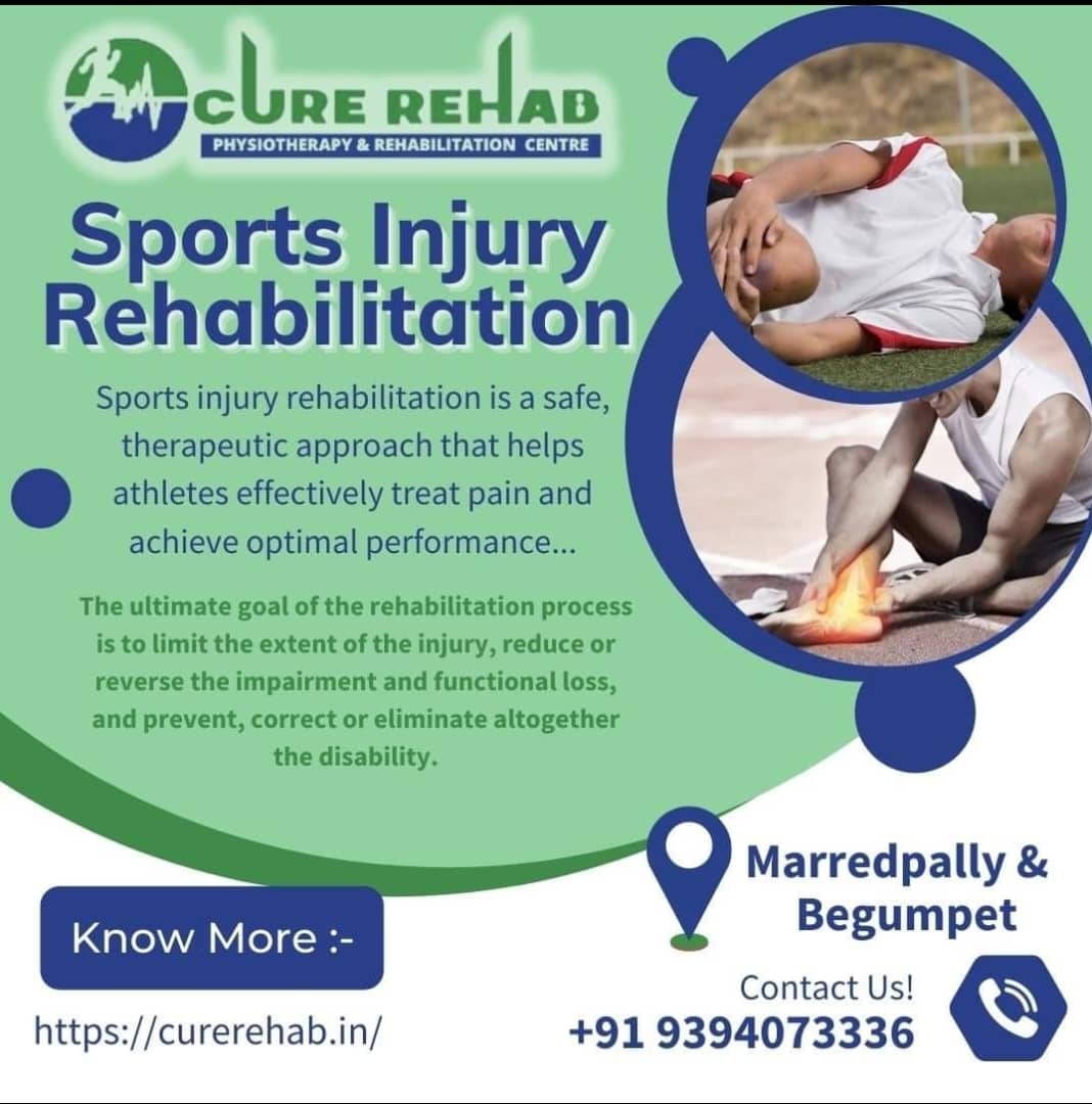 Sports Injury Rehabilitation | Sports Injury Physiotherapy Rehabilitation | Sports Injuries Treatment In Hyderabad, Hyderabad, Telangana, India