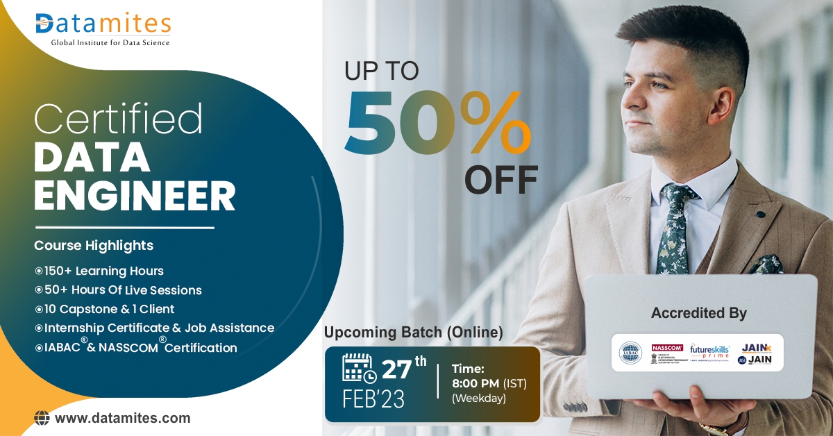 Certified Data Engineer Course in Warangal, Online Event