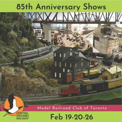Model Railroad Club of Toronto 85th anniversary show