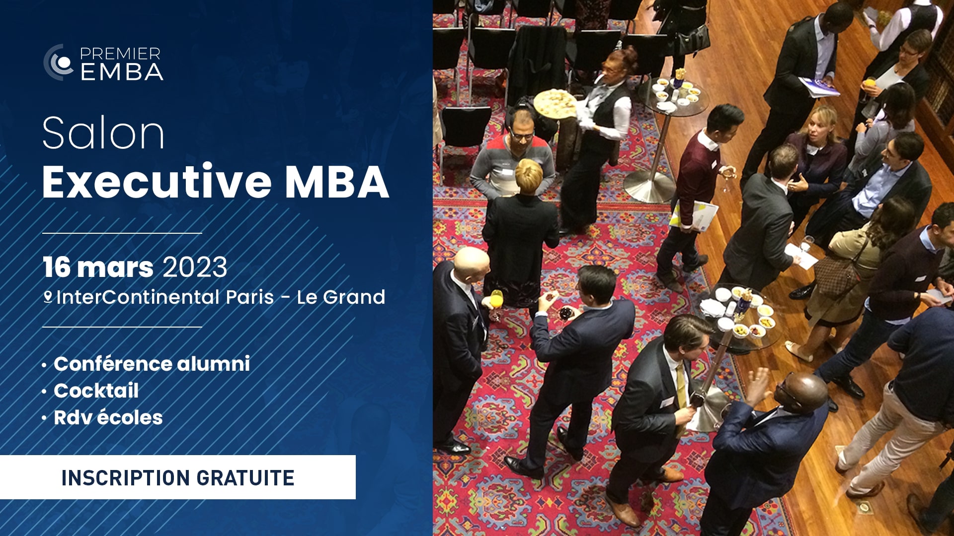 Salon Executive MBA – Premier EMBA, Paris, France