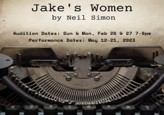 Treasure Coast Theatre holds auditions for Neil Simon's "Jake's Women"