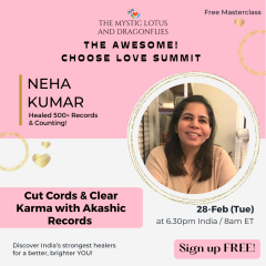 FREE Akashic Records Masterclass: with Neha Kumar who has healed 500+ clients' records & counting!