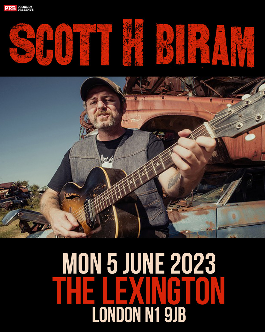 Scott H. Biram at The Lexington - London - PRB Presents, London, England, United Kingdom