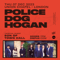 Police Dog Hogan at Union Chapel - London