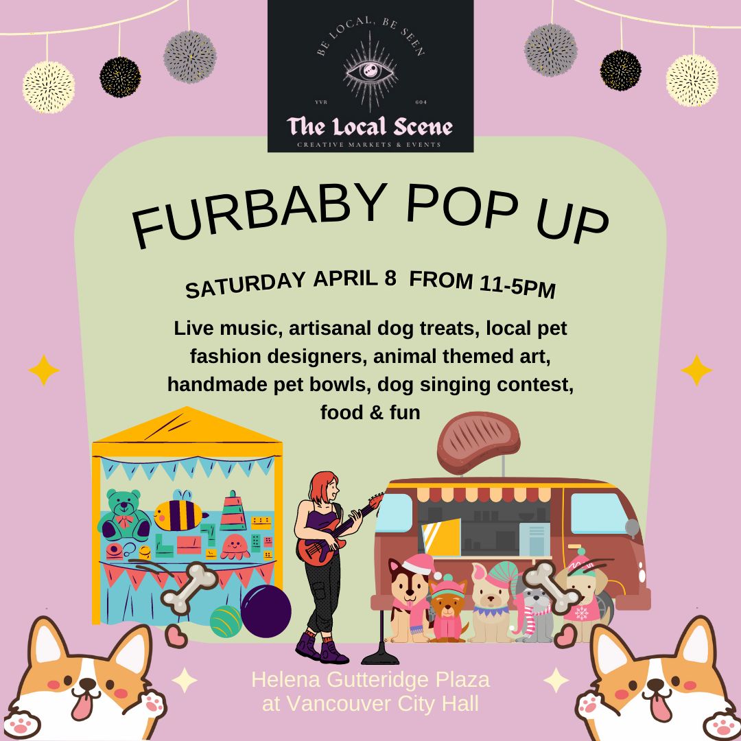 Furbaby Pop up Shop and Bop, Vancouver, British Columbia, Canada