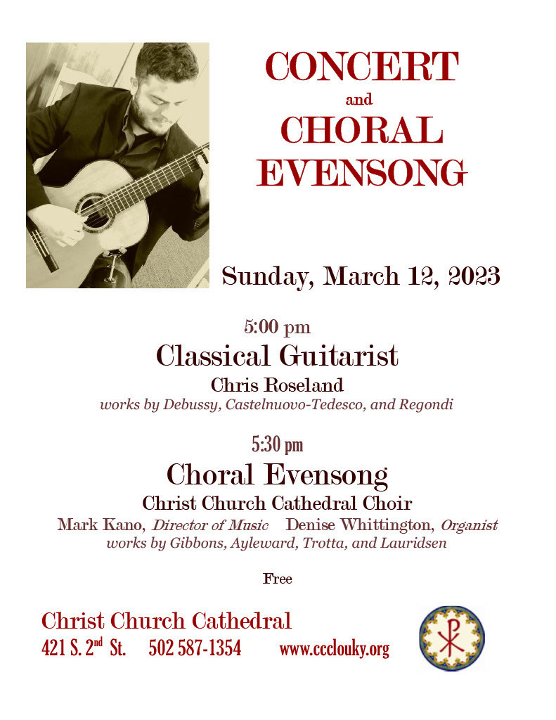 Concert / Choral Evensong, Louisville, Kentucky, United States