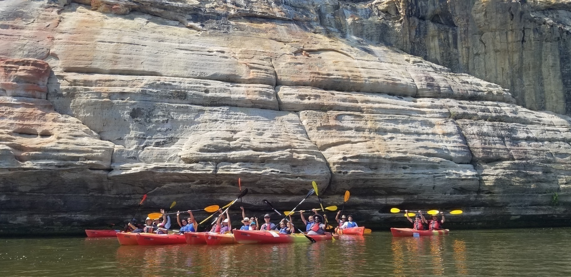 Starved Rock Guided Kayak Tour - 07 May 2023, Hinsdale, Illinois, United States