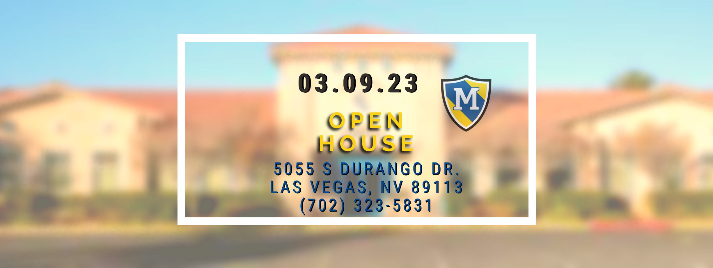 Merryhill Durango Open House (9 am - 11 am & 4 pm - 6 pm), Clark, Nevada, United States