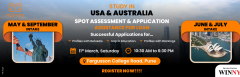 Study in USA & Australia at Pune
