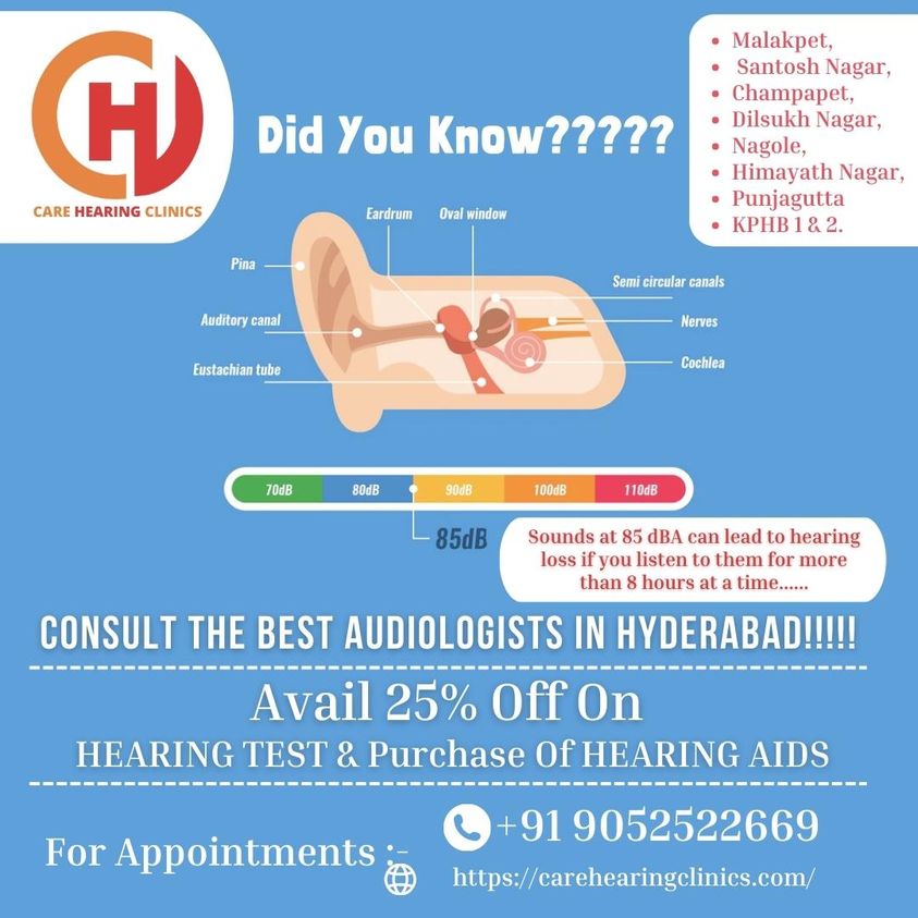 Hearing evaluation centre in Malakpet | Best pediatric hearing in Santosh Nagar | Hearing evaluation in Hyderabad, Hyderabad, Telangana, India