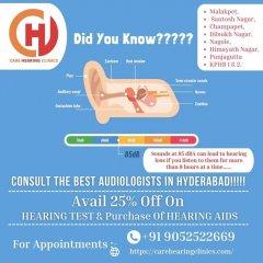 Hearing evaluation centre in Malakpet | Best pediatric hearing in Santosh Nagar | Hearing evaluation in Hyderabad