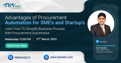 ADVANTAGES OF PROCUREMENT AUTOMATION FOR SME'S AND STARTUPS