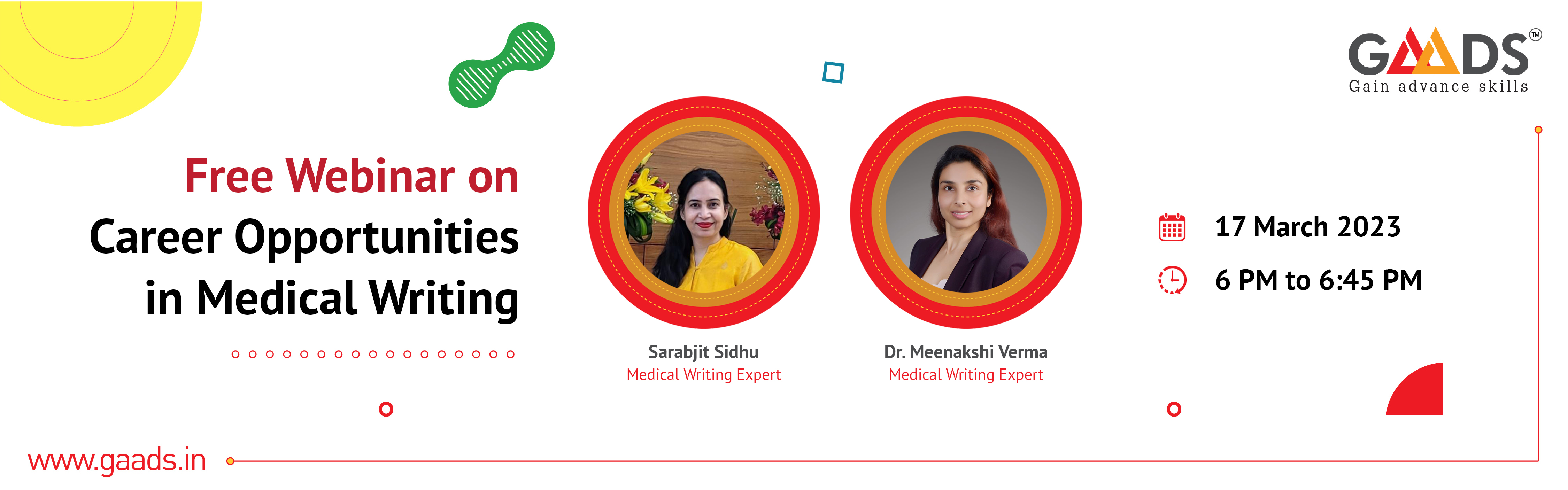 Join us for a Free Webinar on Career Opportunities in Medical Writing, Online Event