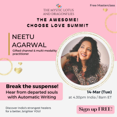 FREE Masterclass: Hear from departed souls with Automatic Writing - Neetu Agarwal