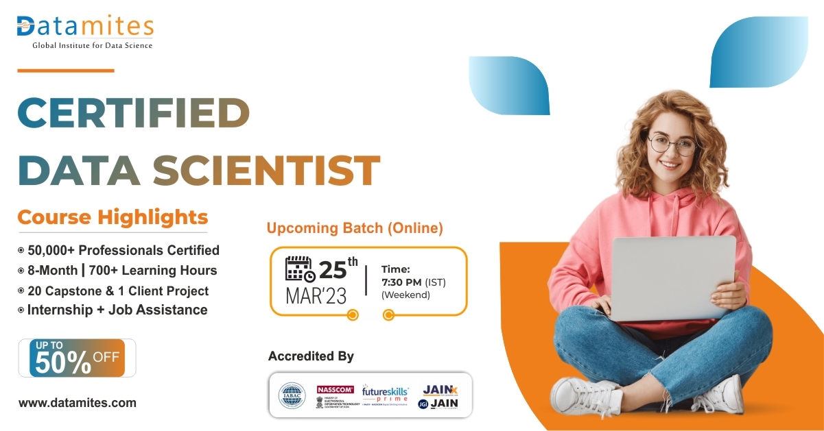 Certified Data Science Course In Delhi, Online Event