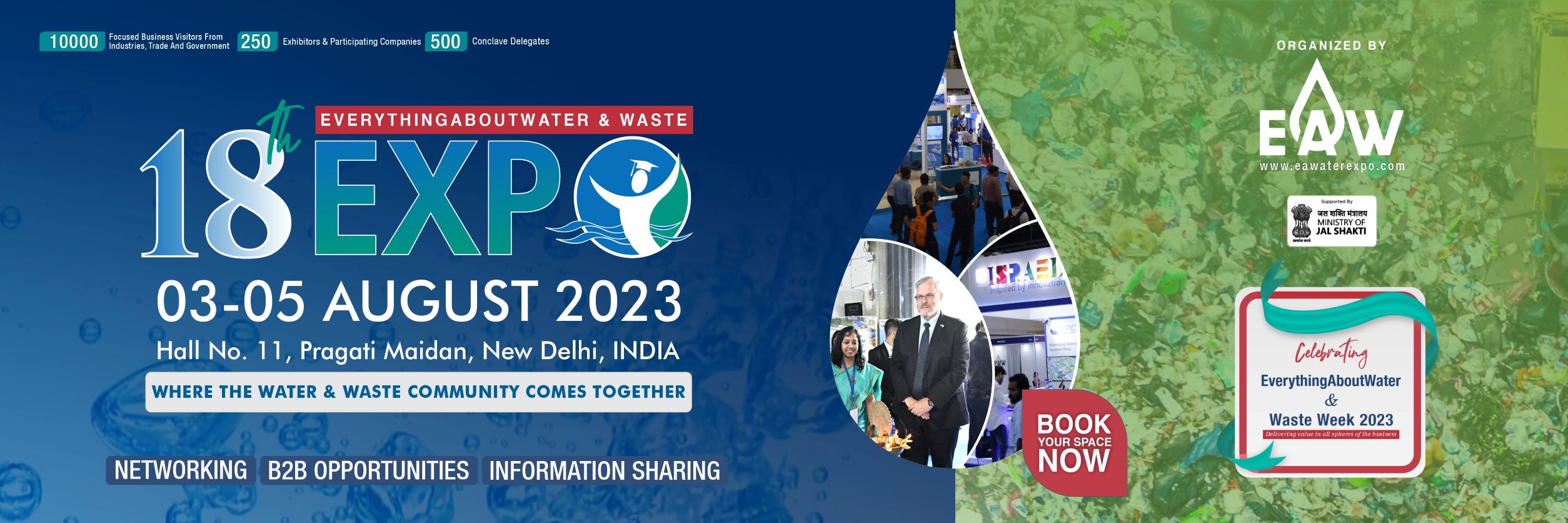 18th EverythingAboutWater & Waste Expo 2023 Expo