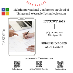 Eighth International Conference on Cloud of Things and Wearable Technologies 2023