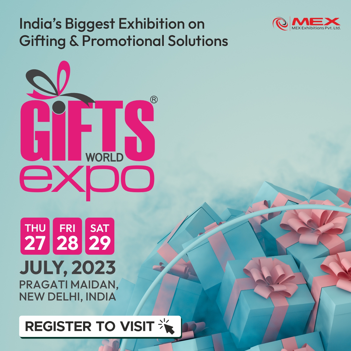 Gifts World Expo 2023, Central Delhi, Delhi, India