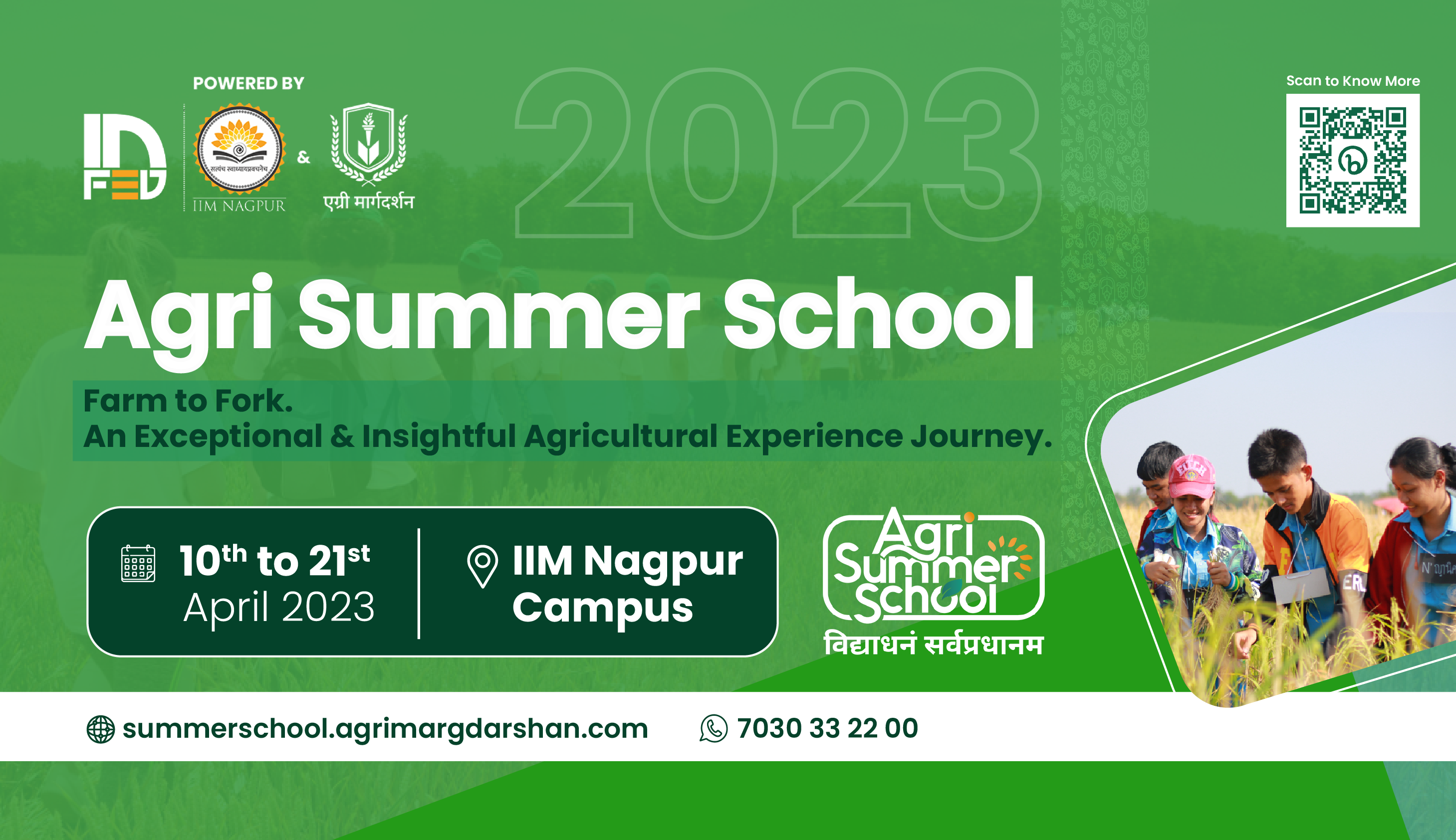 Agri Summer School, Nagpur, Maharashtra, India