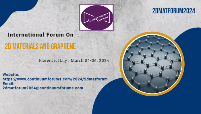 International Forum on 2D Materials and Graphene, Florence, Italy