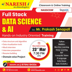 Best online full stack data science training in Hyderabad 2023