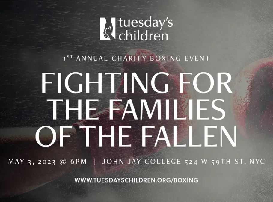Fighting for the Families of the Fallen Charity Boxing Event, New York, United States