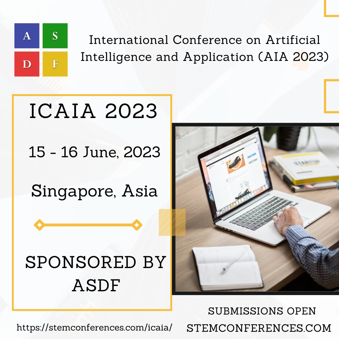 International Conference on Artificial Intelligence and Application 2023, Singapore