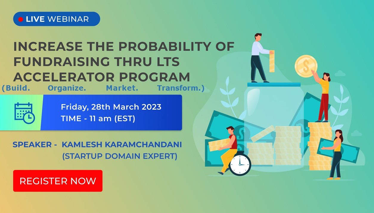 Increase The Probability of Fundraising Through LTS Accelerator Program, Online Event