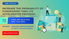Increase The Probability of Fundraising Through LTS Accelerator Program