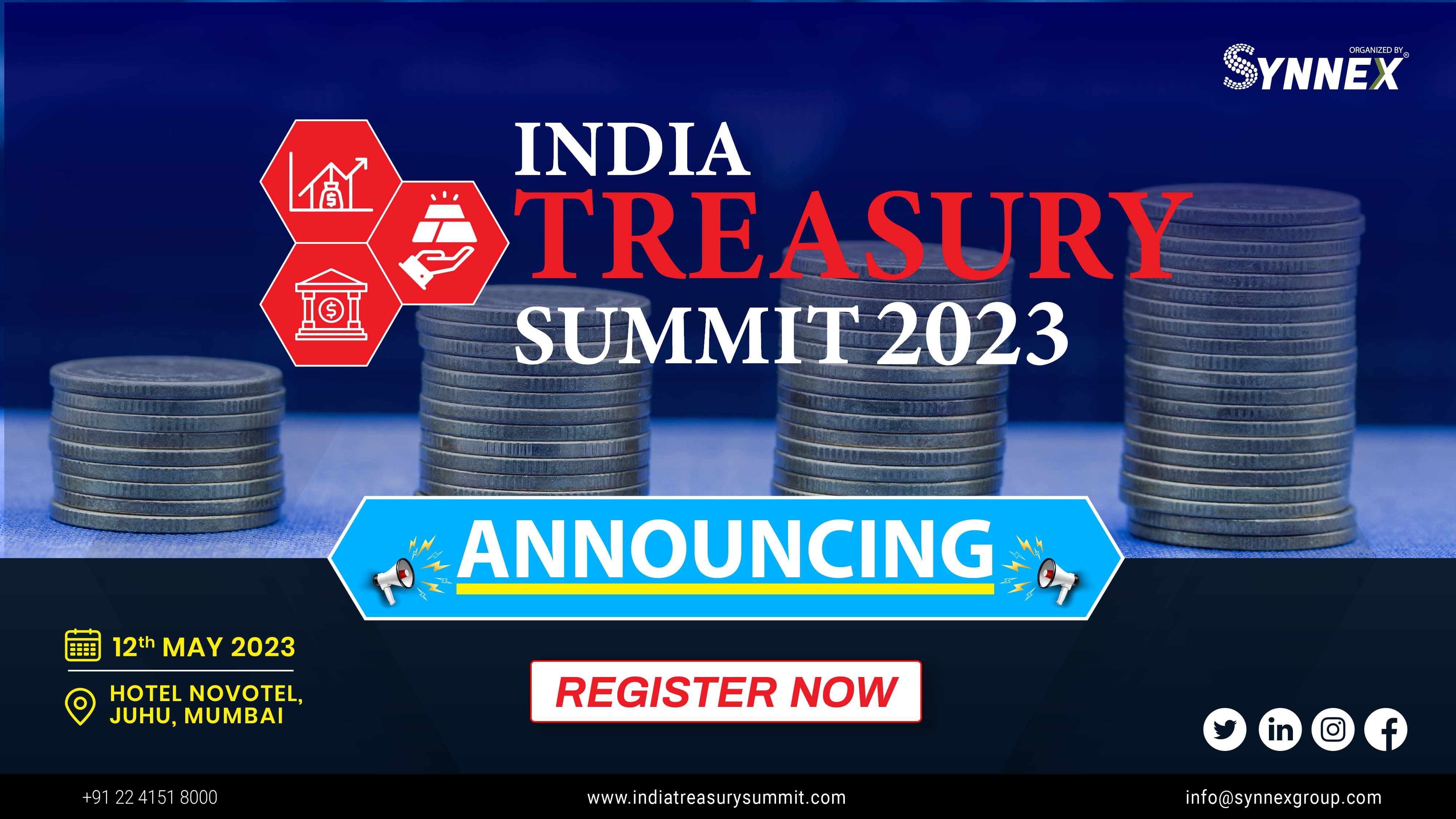 India Treasury Summit 2023, Mumbai, Maharashtra, India