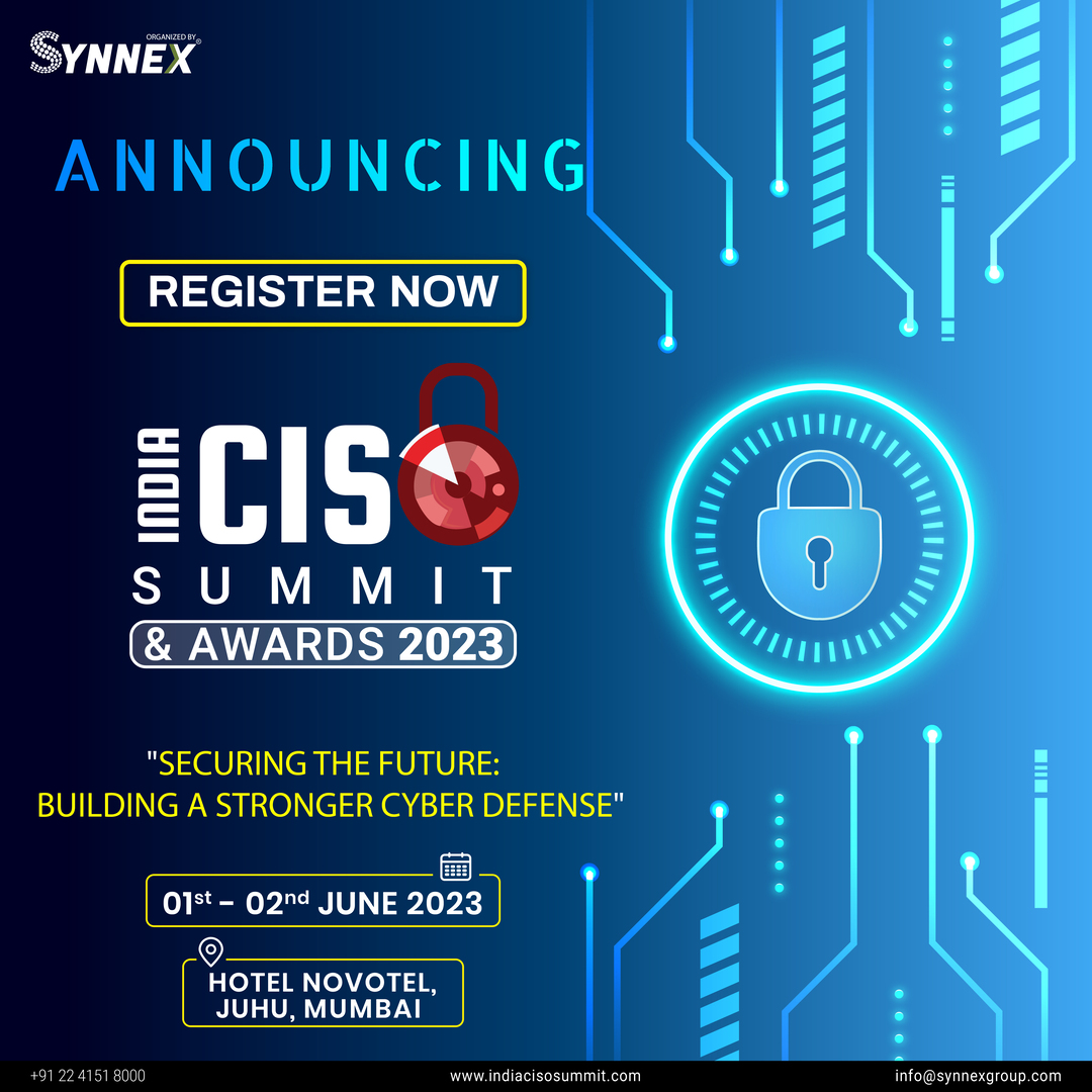 India CISO Summit & Awards 2023, Mumbai, Maharashtra, India
