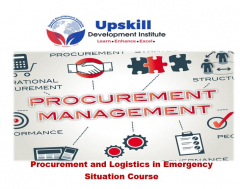 Procurement and Logistics in Emergency Situation Course