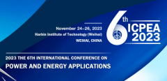 2023 The 6th International Conference on Power and Energy Applications (ICPEA 2023)