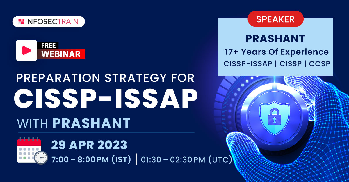 Free BootCamp Preparation Strategy for CISSP-ISSAP, Online Event